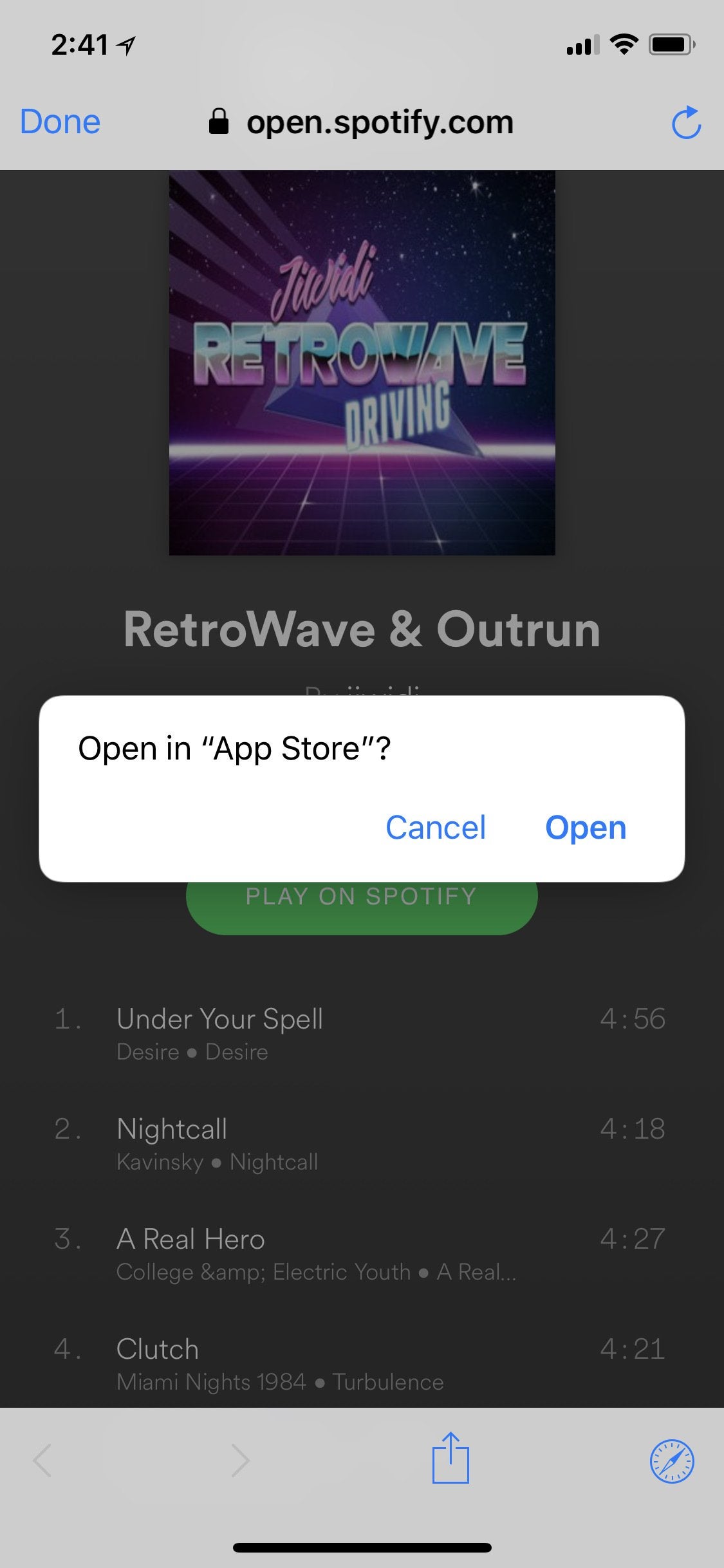Spotify Open Playlist Link In App
